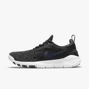 Nike Free Run Trailove Tenisky Panske Čierne Biele Tmavo Siva | NK268TXE