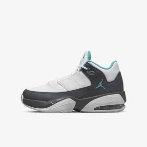 Nike Jordan Max Aura 3 Older Jordan Tenisky Detske Biele Siva Tyrkysové | NK038DSY