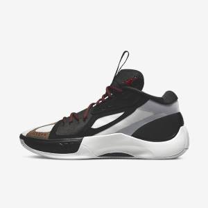 Nike Jordan Zoom Separate Basketbalove Tenisky Panske Čierne Biele Modre Siva Červené | NK127XSE