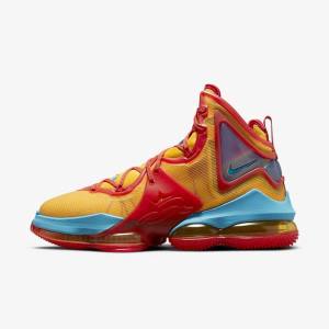 Nike LeBron 19 Basketbalove Tenisky Panske Biele Modre | NK872MXJ