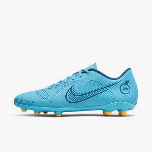 Nike Mercurial Vapor 14 Club MG Multi-Ground Kopačky Damske Modre Oranžové | NK624GVC