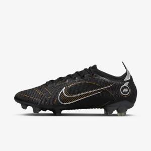 Nike Mercurial Vapor 14 Elite FG Firm-Grounds Kopačky Panske Čierne Metal Strieborne Siva Metal Zlate | NK052HBI