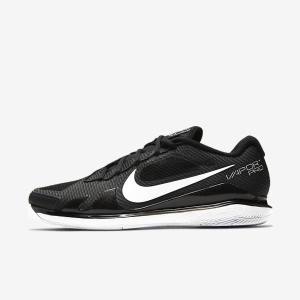 Nike NikeCourt Air Zoom Vapor Pro Hard-Court Tenisove Tenisky Panske Čierne Biele | NK819UZA