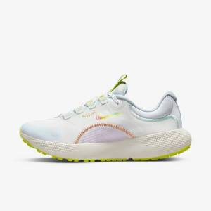 Nike React Escape Run Cestne Bežecké Tenisky Damske Biele Zelene Viacfarebný | NK578EPW