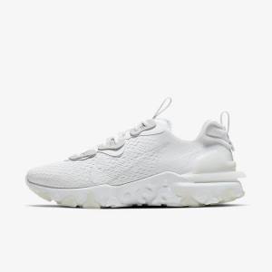 Nike React Vision Tenisky Panske Biele Svetlo Siva Svetlo Siva | NK013EXL