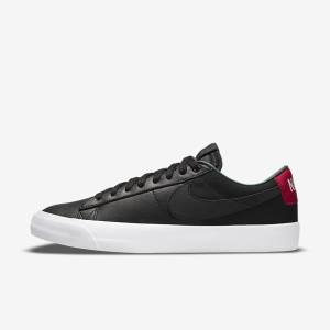 Nike SB Zoom Blazer Low Pro GT Premium Tenisky Damske Čierne Červené Čierne | NK067ABM