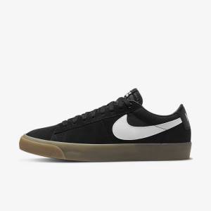 Nike SB Zoom Blazer Low Pro GT Skate Tenisky Panske Čierne Biele | NK274YUK