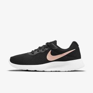 Nike Tanjun Tenisky Damske Čierne Biele Metal Červené Hnede | NK980WFN