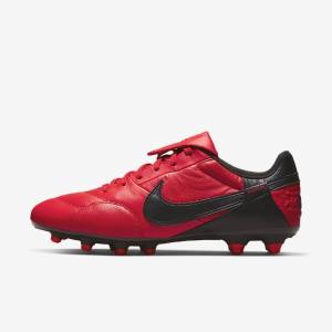 Nike The Premier 3 FG Firm-Grounds Kopačky Panske Červené Čierne | NK841SAY