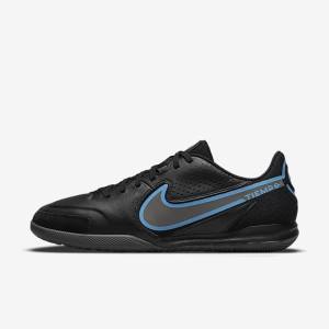 Nike Tiempo Legend 9 Academy IC Indoor-Court Kopačky Panske Čierne Siva | NK298YDW