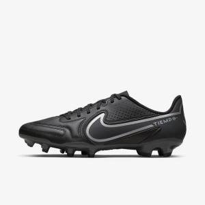 Nike Tiempo Legend 9 Club MG Multi-Ground Kopačky Panske Čierne Tmavo Siva | NK107OZM