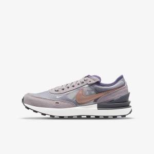 Nike Waffle One Older Tenisky Detske Biele Siva Metal Červené Hnede | NK015WJC