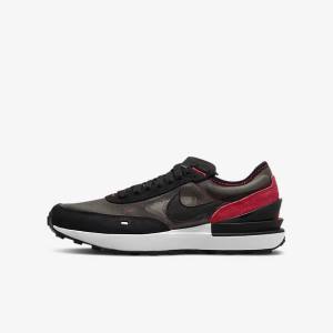 Nike Waffle One Older Tenisky Detske Modre Siva Červené Čierne | NK079SYR