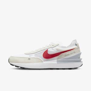 Nike Waffle One Tenisky Panske Biele Zelene Metal Strieborne Červené | NK037JFA