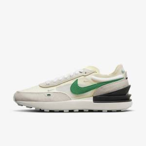 Nike Waffle One Tenisky Panske Biele Čierne | NK540CXF