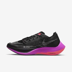 Nike ZoomX Vaporfly Next% 2 Cestne Zavodne Bežecké Tenisky Panske Čierne Nachový Siva Červené | NK297IRY