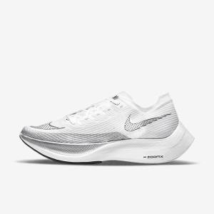 Nike ZoomX Vaporfly Next% 2 Cestne Zavodne Bežecké Tenisky Panske Čierne Metal Zlate Biele | NK324JNX