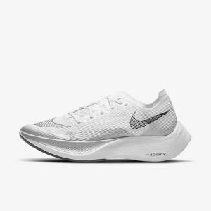 Nike ZoomX Vaporfly Next% 2 Cestne Zavodne Bežecké Tenisky Damske Biele Žlté Modre | NK908ZJA