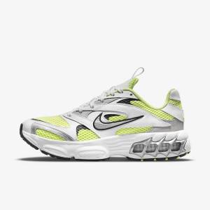 Nike Zoom Air Fire Tenisky Damske Biele Svetlo Citrón Čierne Metal Strieborne | NK427CGY