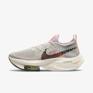 Nike Zoom Alphafly Next Nature Cestne Zavodne Bežecké Tenisky Panske Modre Siva Svetlo Ruzove Svetlo Krém Čierne | NK210JEU